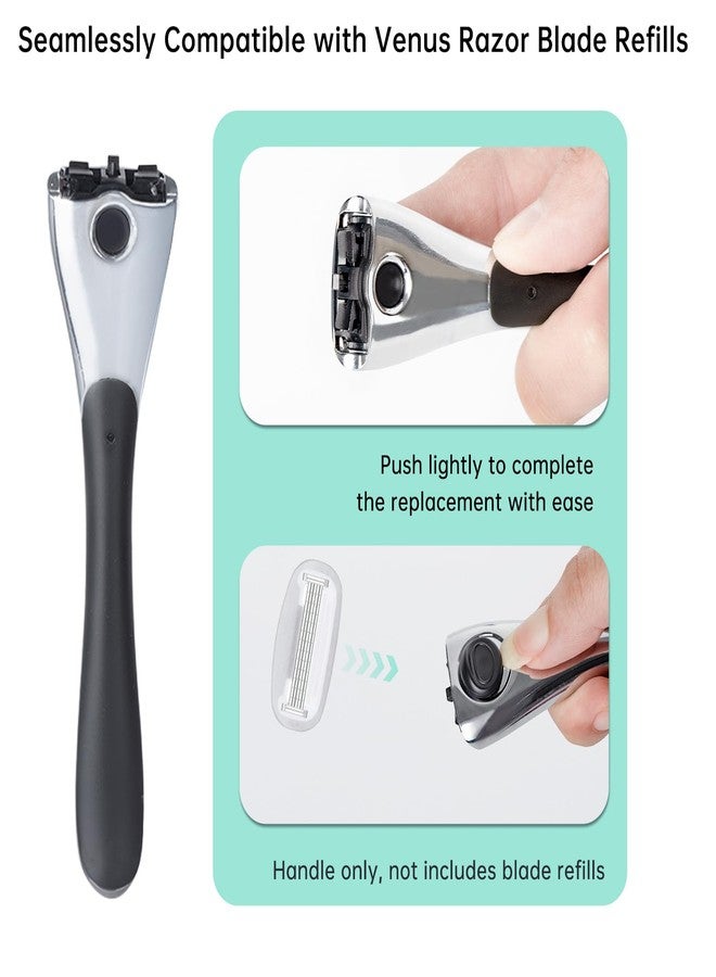 TEITEAI Metal Razor Handle Compatible with Billie Only - Image 2